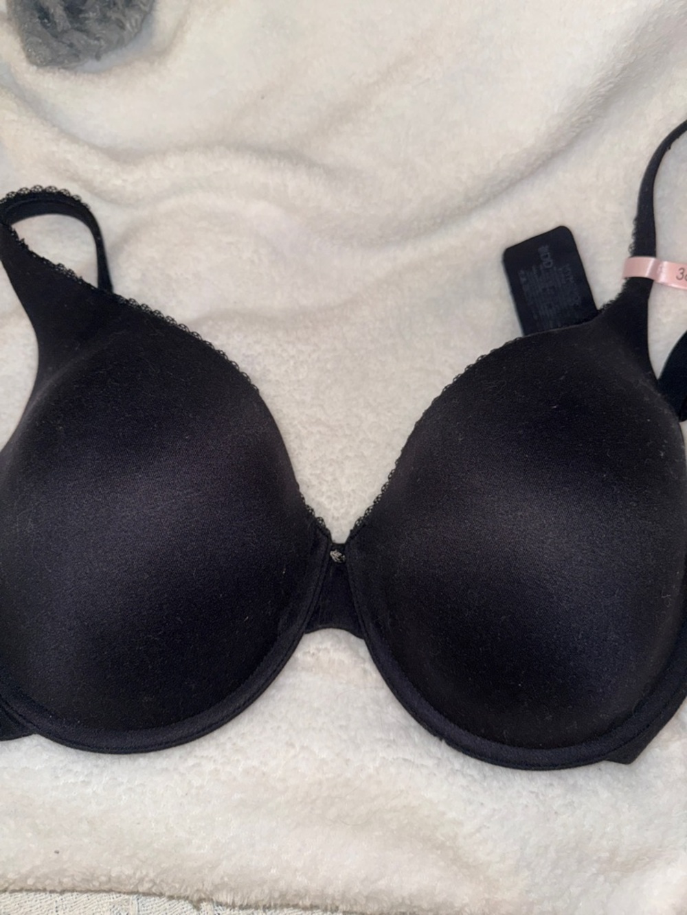 LA VIE EN ROSE- Black T-Shirt Bra